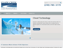 Tablet Screenshot of gladetech.com